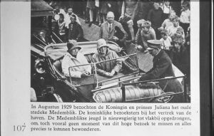 Oosterhaven, zie tekst
Keywords: koningin juliana prinses 1929