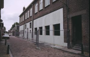 Scala in aanbouw.
