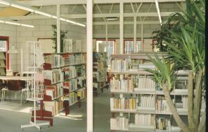 Interieur bibliotheek
