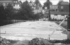 Fundering nieuwe bibliotheek
