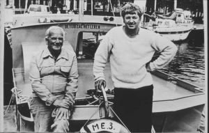 Vissersmannen ME 3
Rechts Joop de Boer
