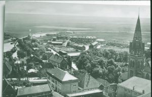 1930, Plan West in aanbouw
Op voorgrond Maria school en R.K kerk.
