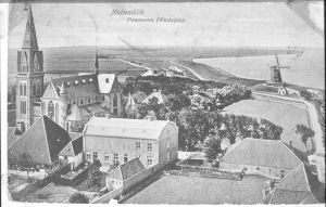 Panorama 1922
Voorgrond, Huize Radboud, boerderij Jan Schoon.
