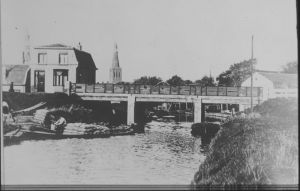Brug richting Meerlaan 1932
