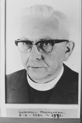 Pastoor Gerardus Heemskerk, 1954/1971
